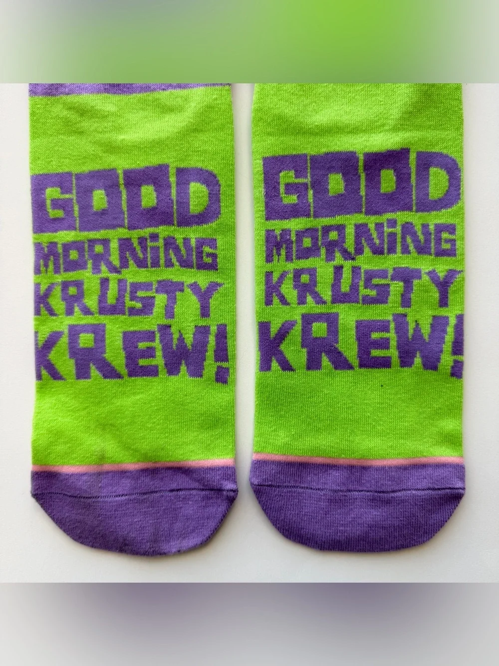 Odd Sox Patrick SpongeBob Crew Socks Krusty Krab Y2K Mens Womens